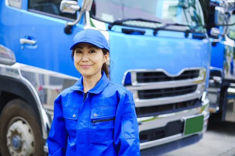 女性にもトラックドライバーの仕事が おすすめ